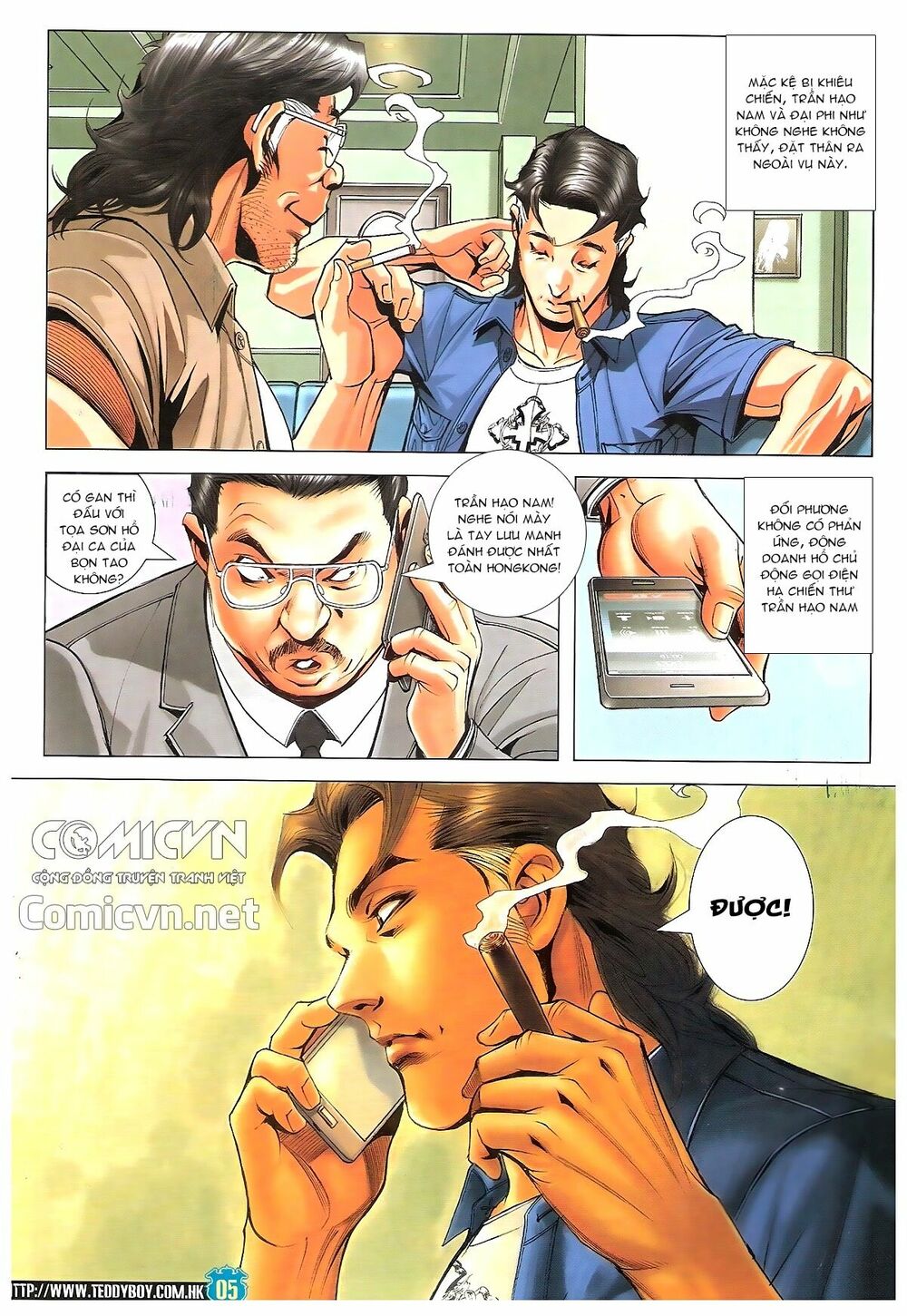 Người Trong Giang Hồ: Chapter 1808: Trần Hạo Nam vs Tọa Sơn Hổ