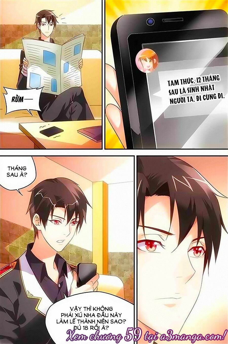 Man Thê Hữu Độc, Phúc Hắc Lão Công Sủng Thượng Thiên: Chapter 58