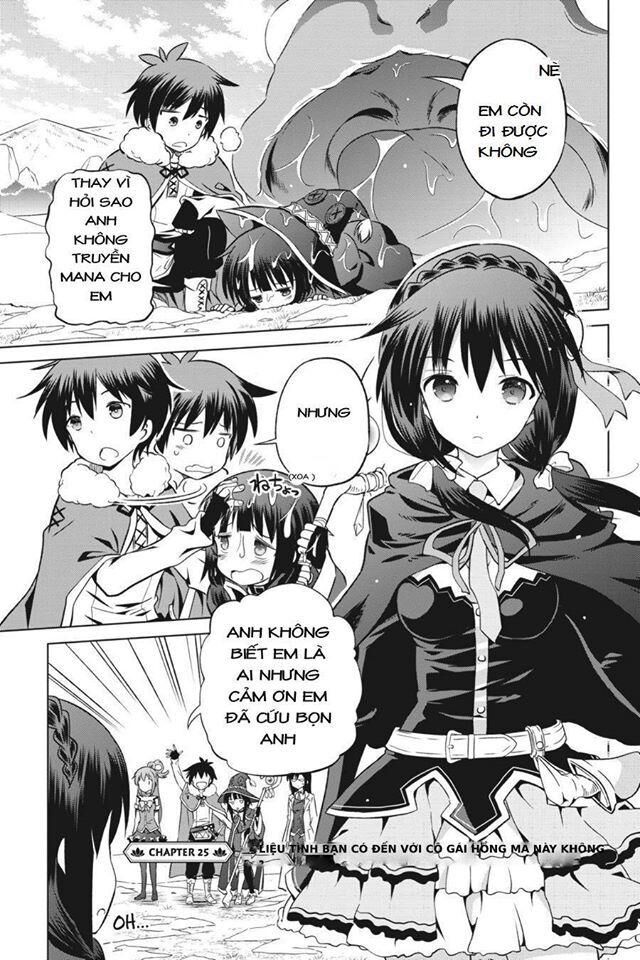 Phước Lành Cho Thế Giới - Ngoại Truyện Megumin: Chapter 25