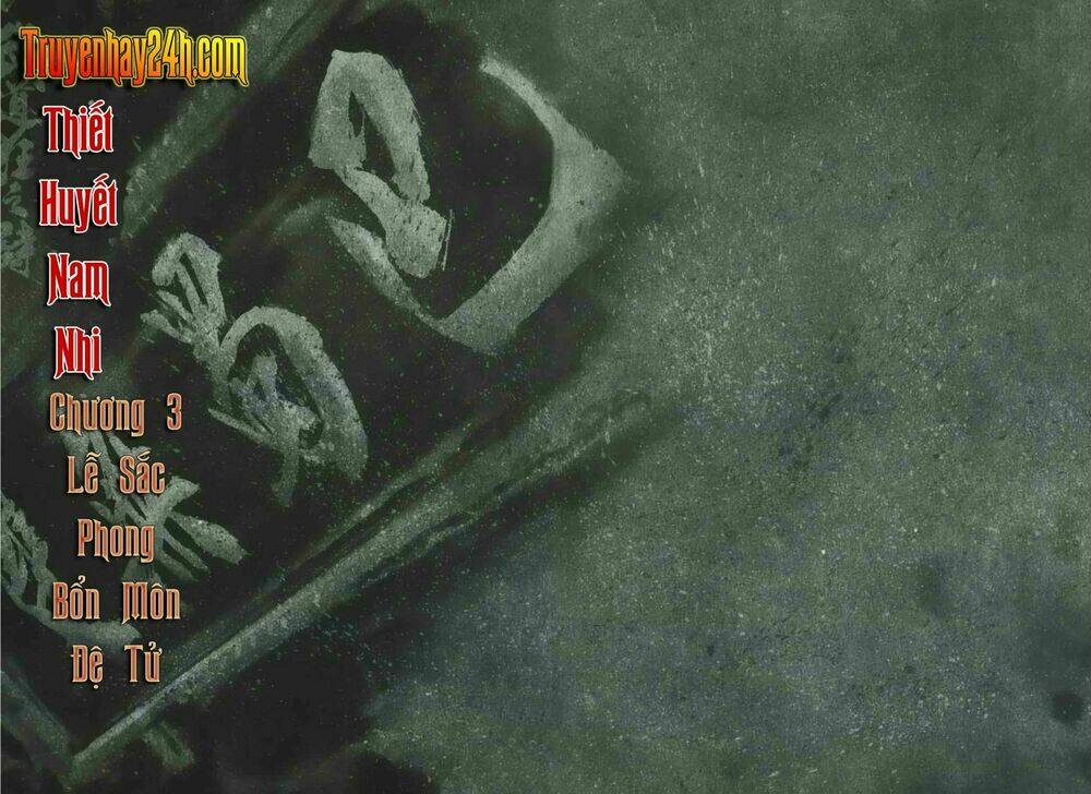 Thiết Huyết Nam Nhi: Chapter 3