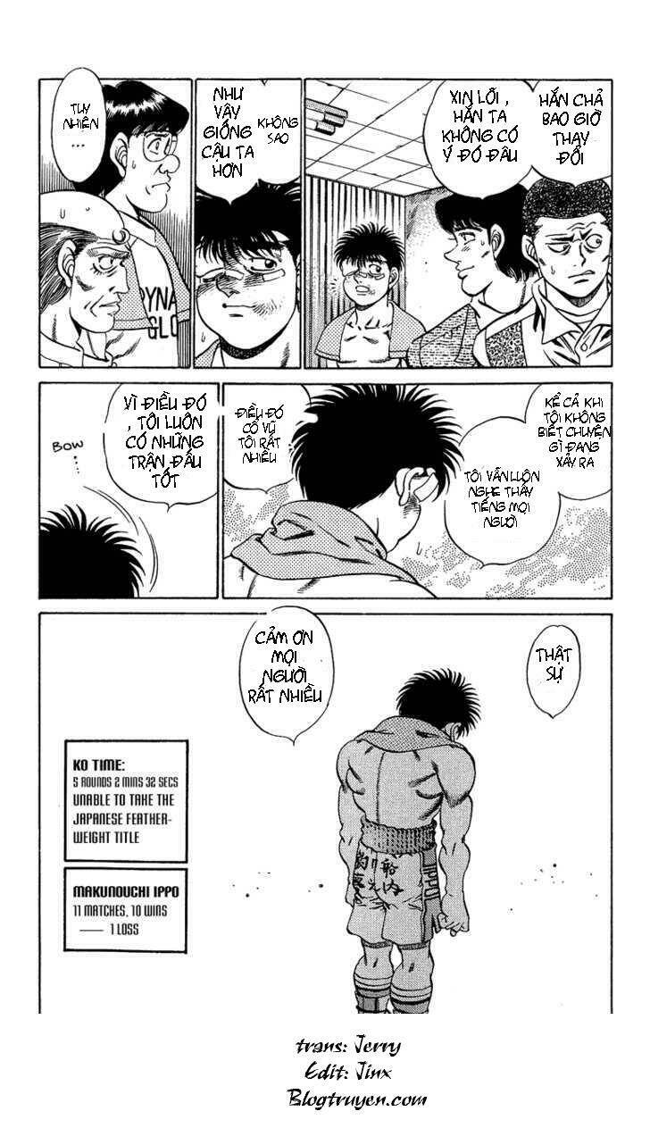 Võ Sĩ Quyền Anh Ippo: Chapter 195