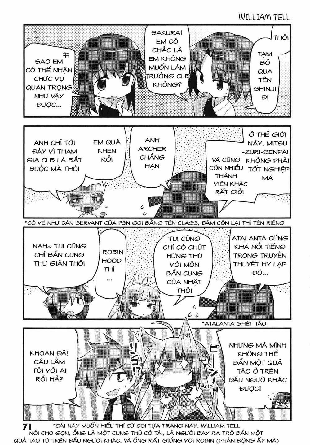 Type-Moon Gakuen - Chibi Chuki!: Chapter 4