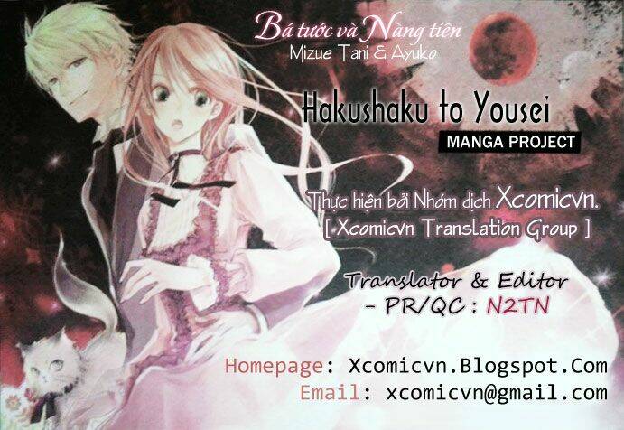 Bá Tước Và Tiên Nữ: Chapter 2