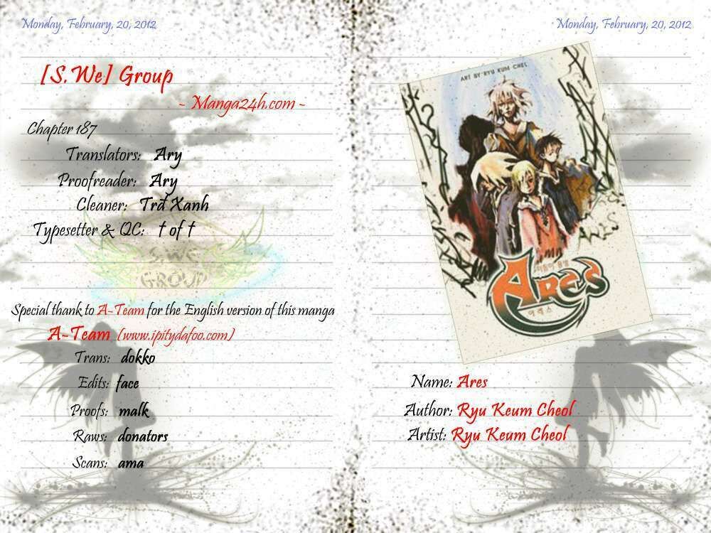 Ares - Kiếm Sĩ Lang Thang: Chapter 187