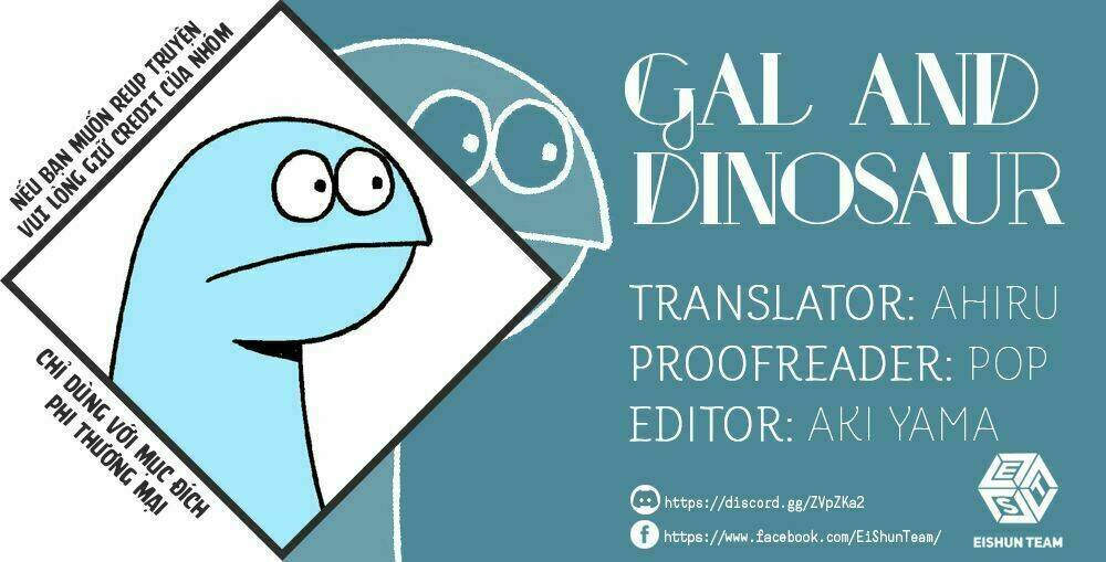 Gal And Dinosaur: Chapter 8