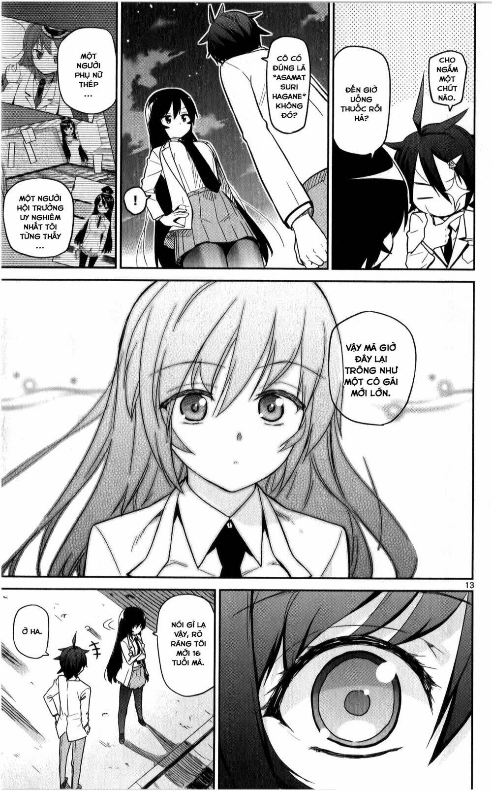 Ichiba Kurogane Wa Kasegitai: Chapter 17