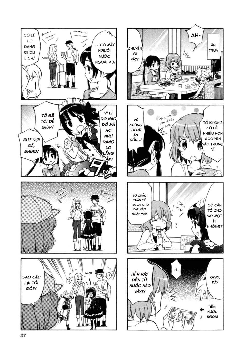 Kiniro Mosaic: Chapter 1