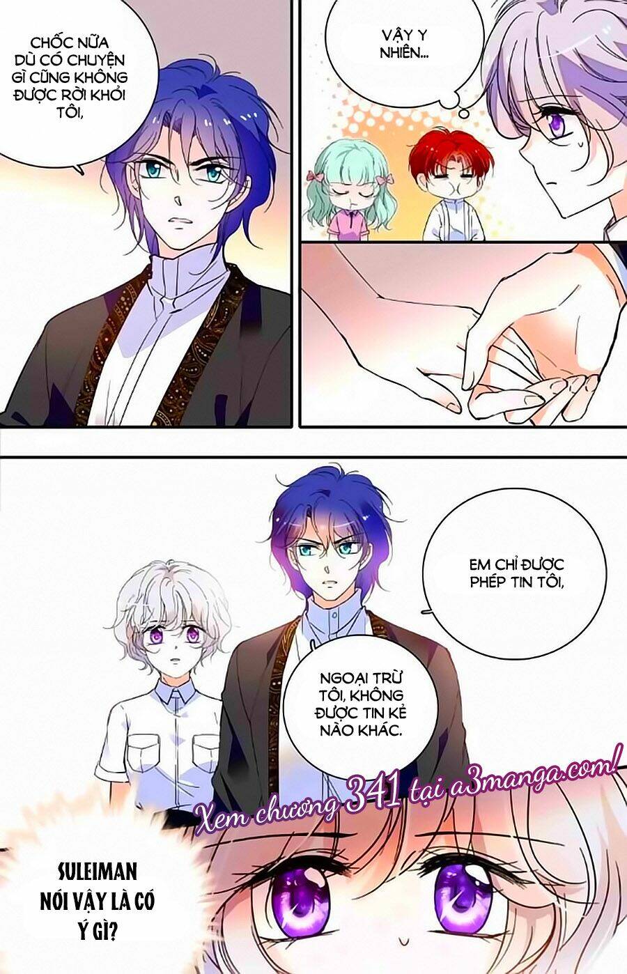 999 Nụ Hôn Bá Đạo Của Nam Thần: Chapter 340