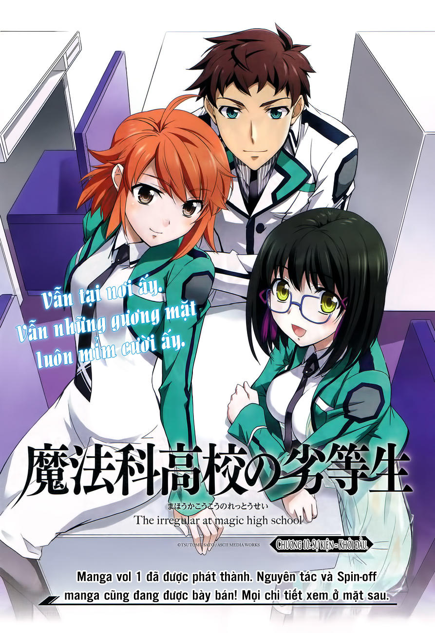 Mahouka Koukou No Rettousei - Nyuugaku Hen: Chapter 10