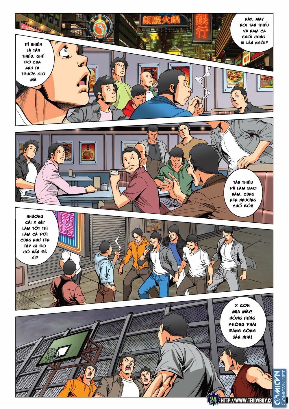 Người Trong Giang Hồ: Chapter 2186: Hạo Nam Đại Phi rạn nứt