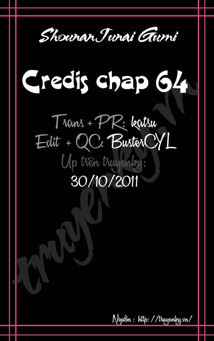 Shonan Junai Gumi: Chapter 64