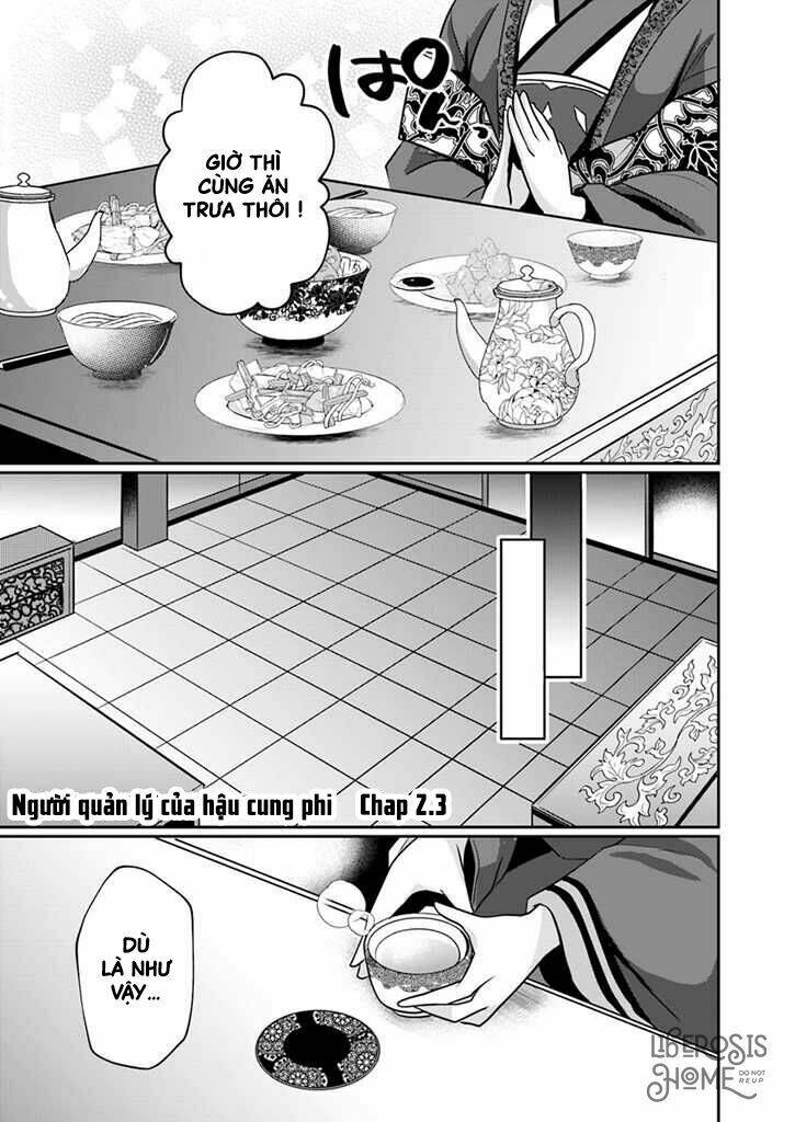 Người Quản Lí Của Hậu Cung Phi: Chapter 2.3