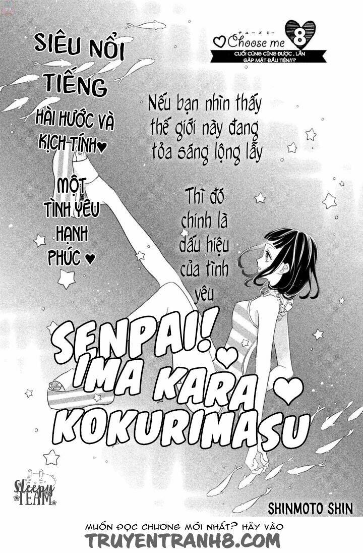 Senpai! Ima Kara Kokurimasu: Chapter 8