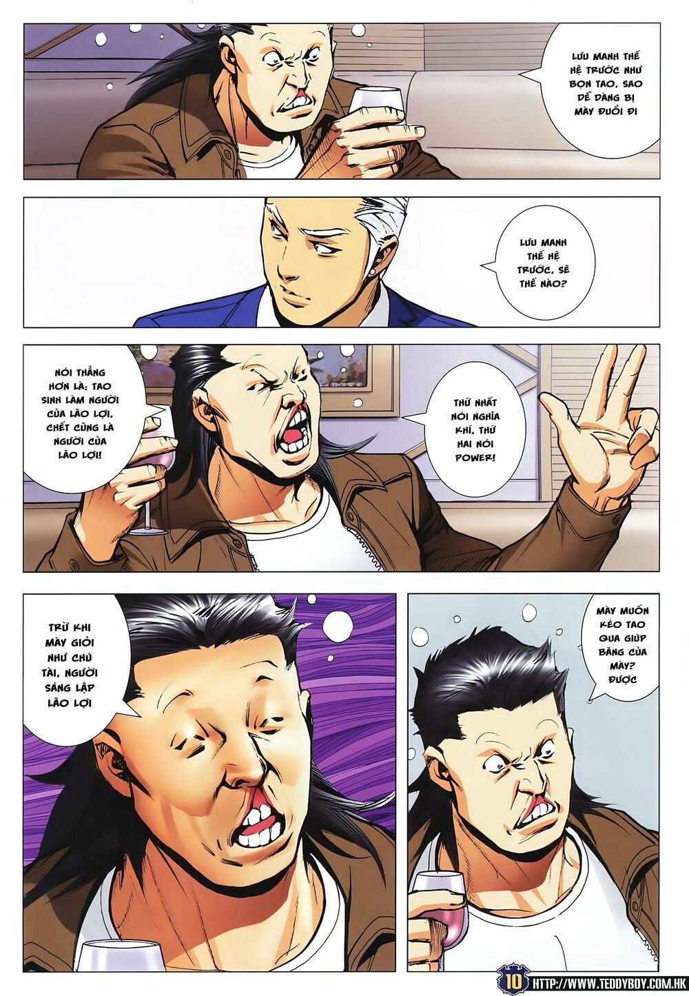 Người Trong Giang Hồ: Chapter 2235: Thần uy phục Tam