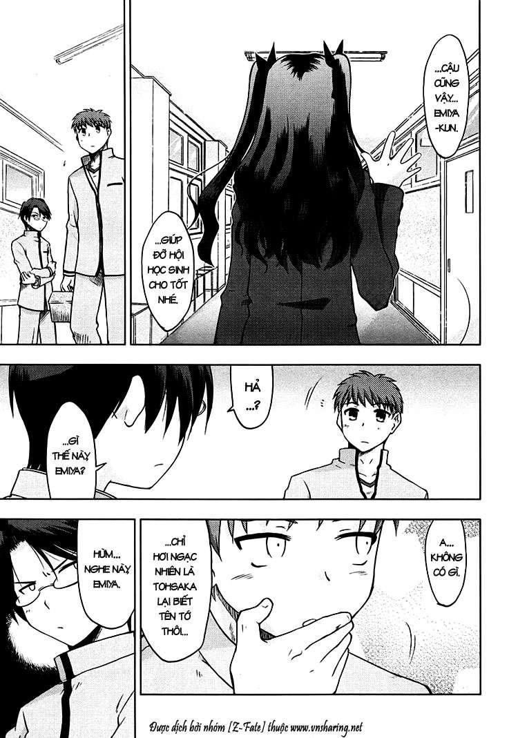 Fate Stay Night: Chapter 1