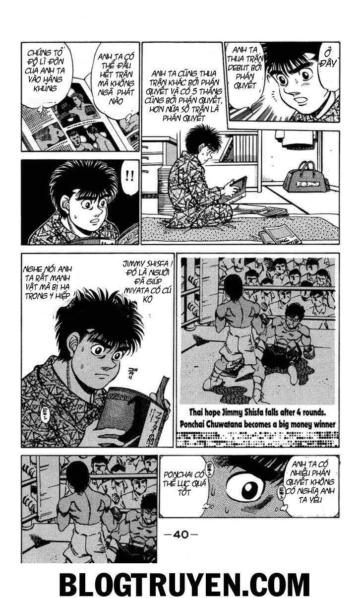 Võ Sĩ Quyền Anh Ippo: Chapter 207