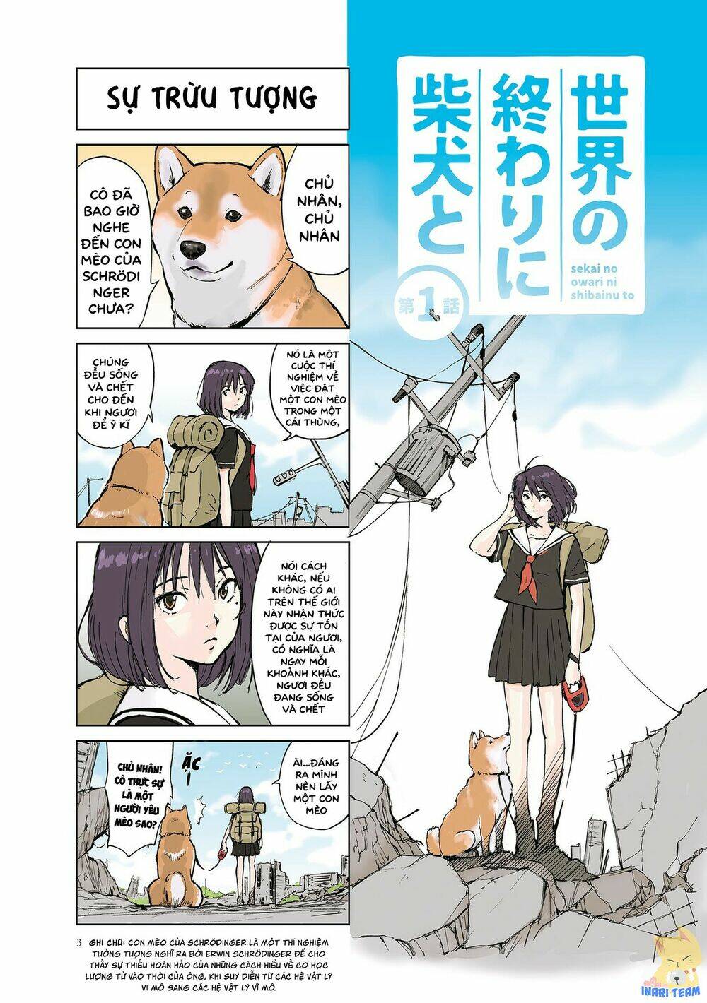Lang Thang Miền Tận Thế Với Chú Chó Shiba Của Tôi: Chapter 1