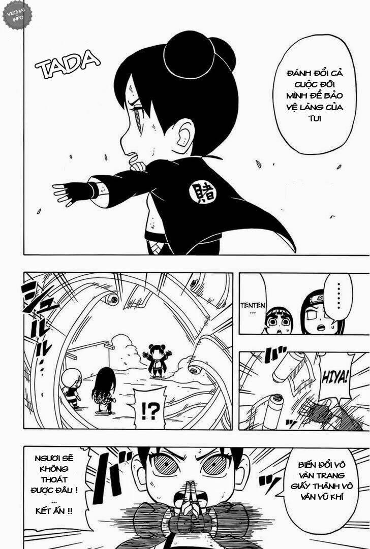 Cửu Vĩ Hồ Ly Ngoại Truyện Rock Lee: Chapter 35