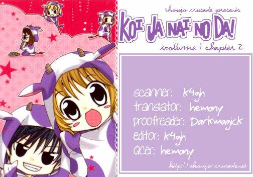Koi ja Nai no da!: Chapter 2