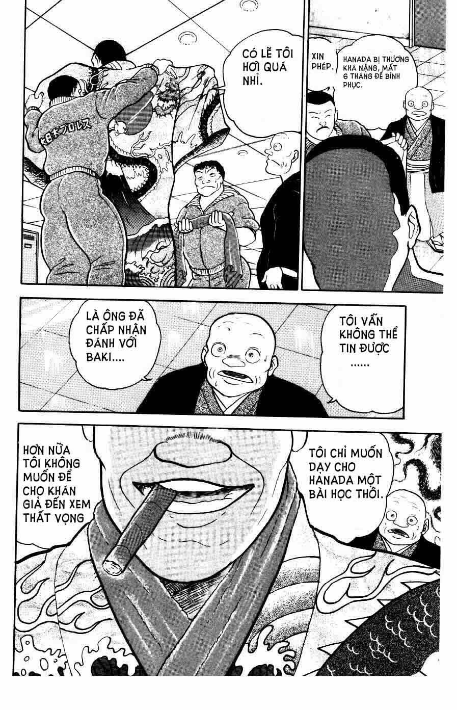 Grappler Baki: Chapter 32