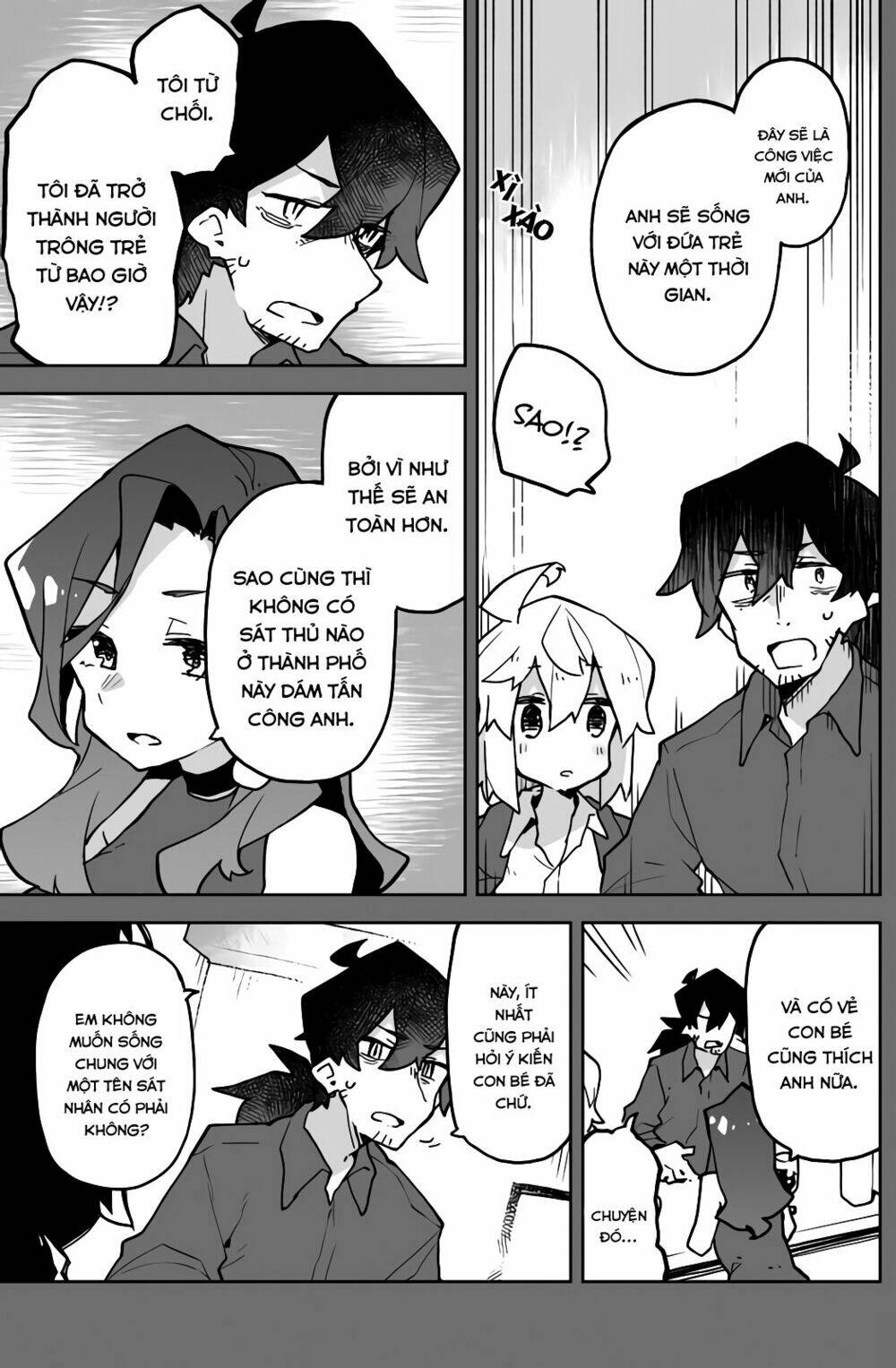 The Story Of A Terrifying Hitman And A Little Girl: Chapter 3