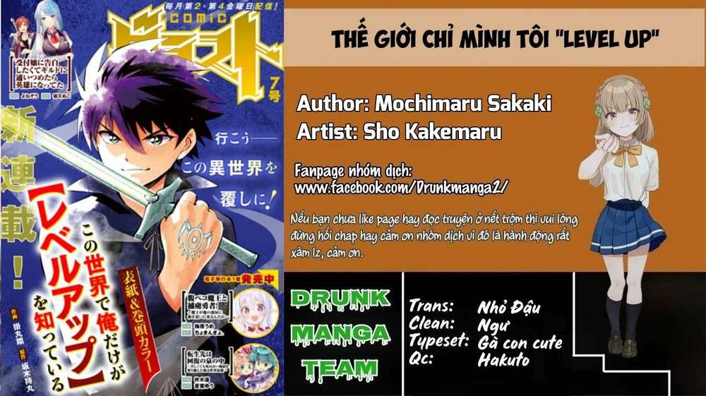 Thế Giới Chỉ Mình Tôi Level Up: Chapter 2