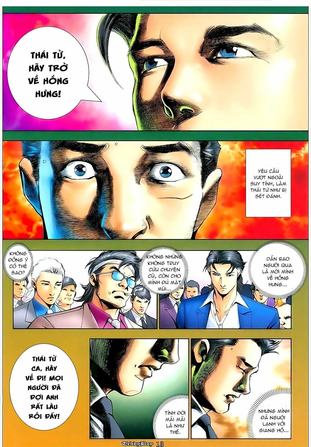 Người Trong Giang Hồ: Chapter 1060: Thu phục Thái Tử