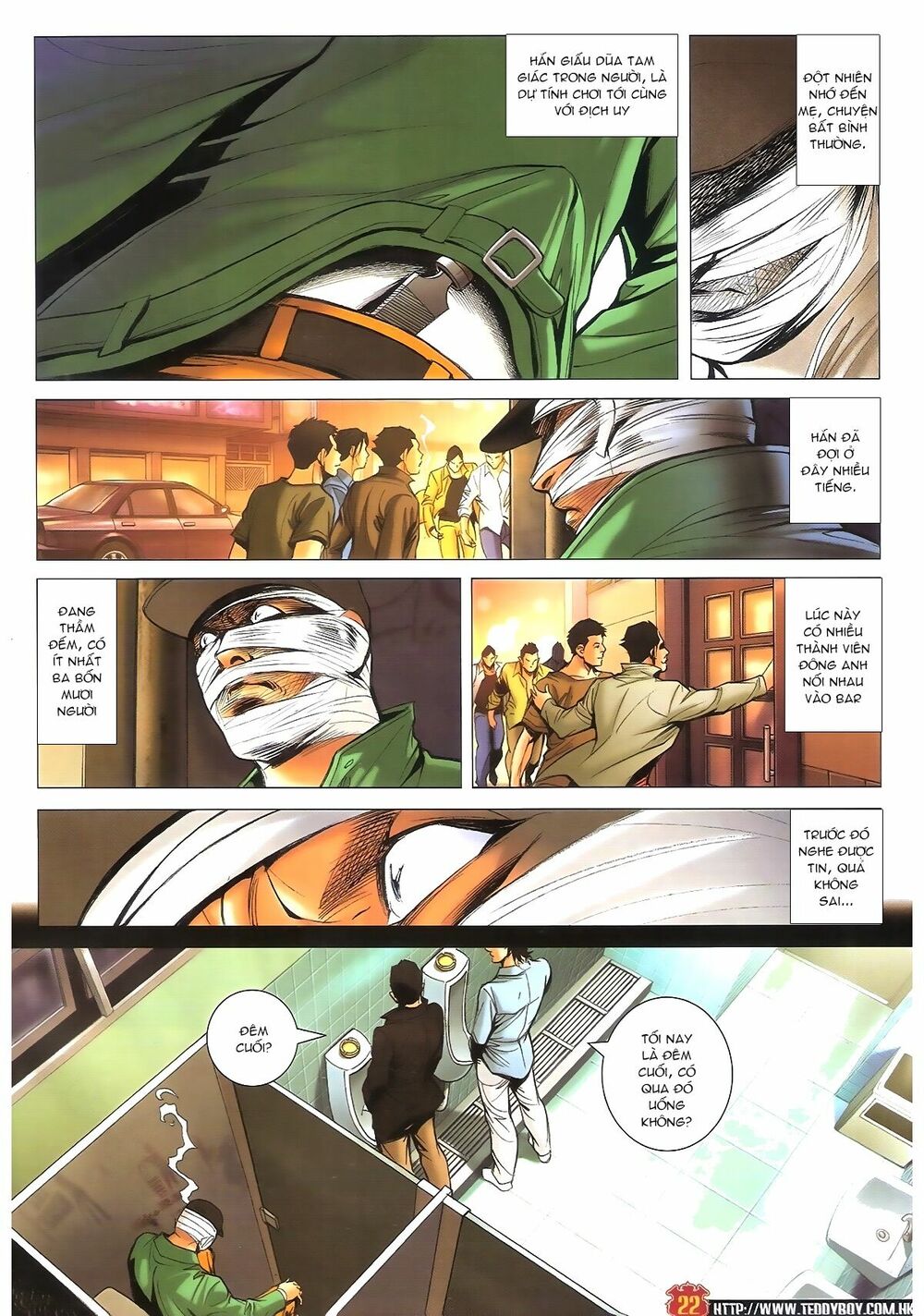 Người Trong Giang Hồ: Chapter 1597: Máu Nhuộm Quyền Đầu Bar