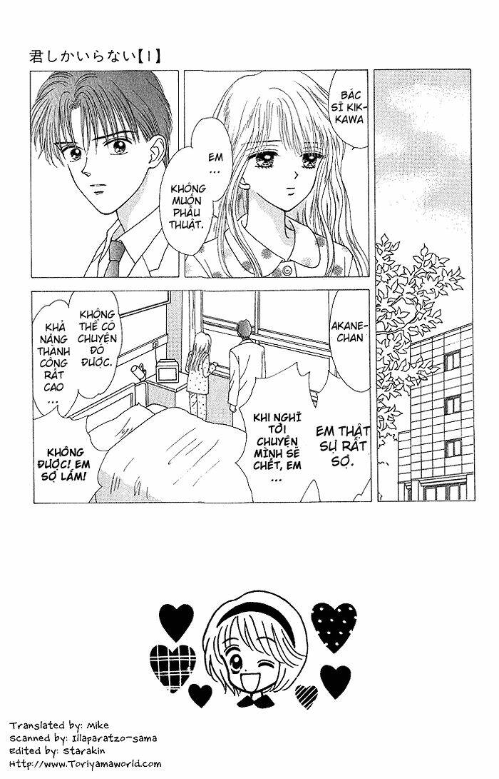 Kimi Shika Iranai: Chapter 4