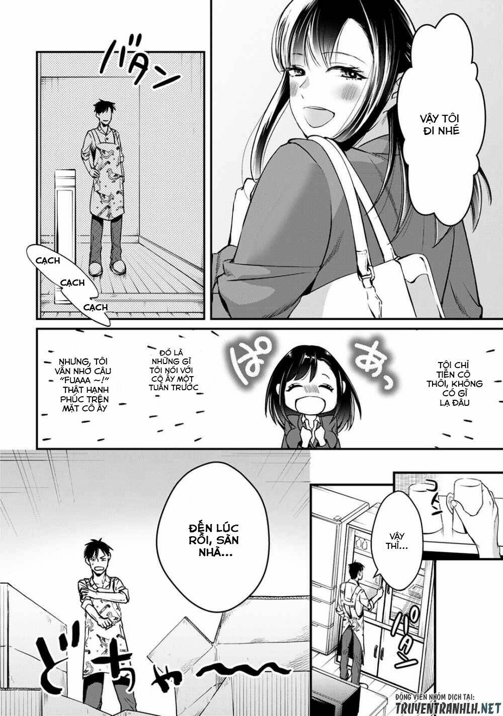 Tsuki 50-Man Moratte Mo Ikigai No Nai Tonari No Onee-San Ni 30-Man De Yatowarete 'Okaeri' Tte Iu: Chapter 2