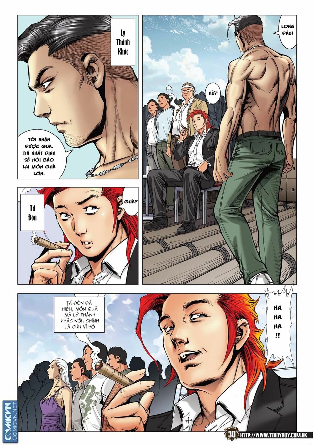 Người Trong Giang Hồ: Chapter 2135: Lý Thành Khắc vs Lương Gia Nhân
