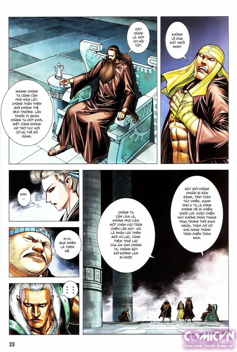 Tây Du: Chapter 114: Tu La Ma Đao đấu Thiên Thủ Chiến Trận