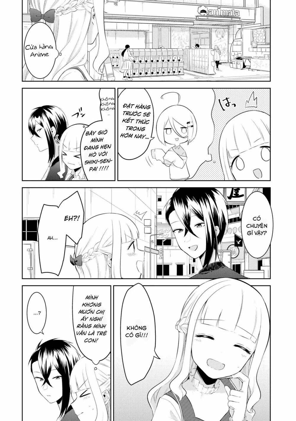 Ikemen Sugidesu Shiki-Senpai!: Chapter 3