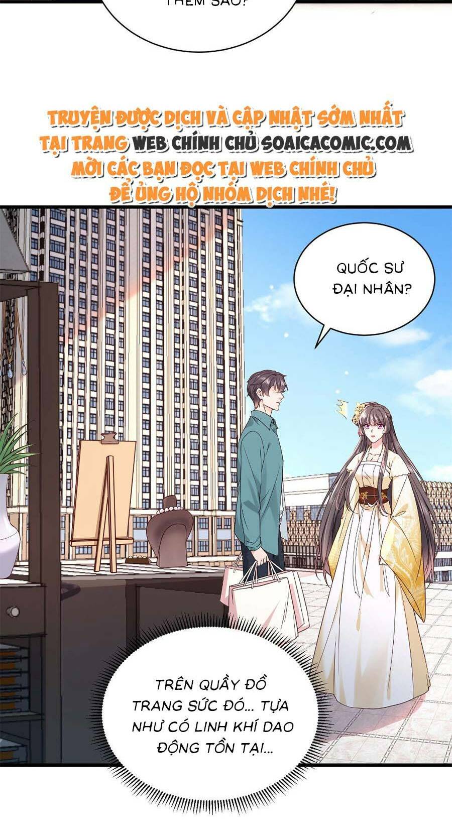 Xuyên Qua Ngàn Năm Nữ Quốc Sư Không Chút Sợ Hãi: Chapter 5