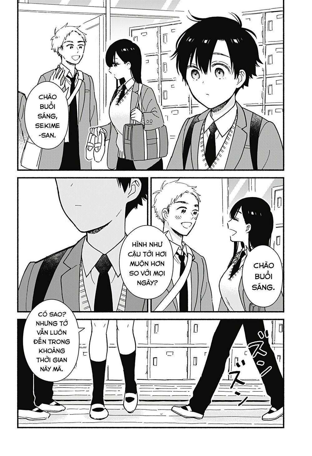 Sekimen Shinaide Sekime-San: Chapter 4