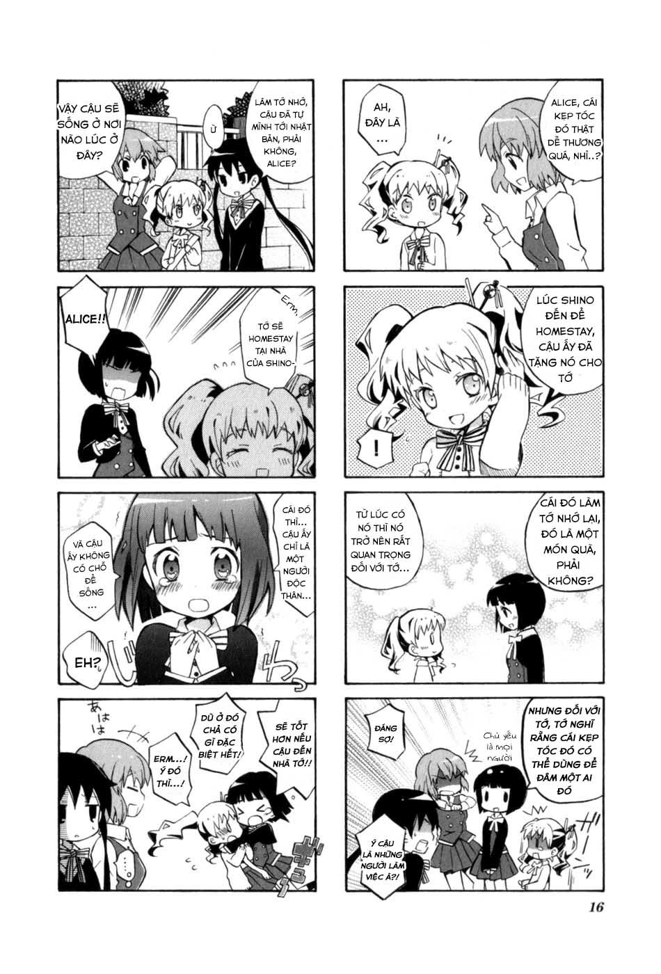 Kiniro Mosaic: Chapter 1