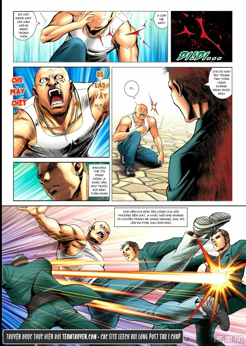 Người Trong Giang Hồ: Chapter 1576: Trần Hạo Nam vs Sơn Đông Hổ