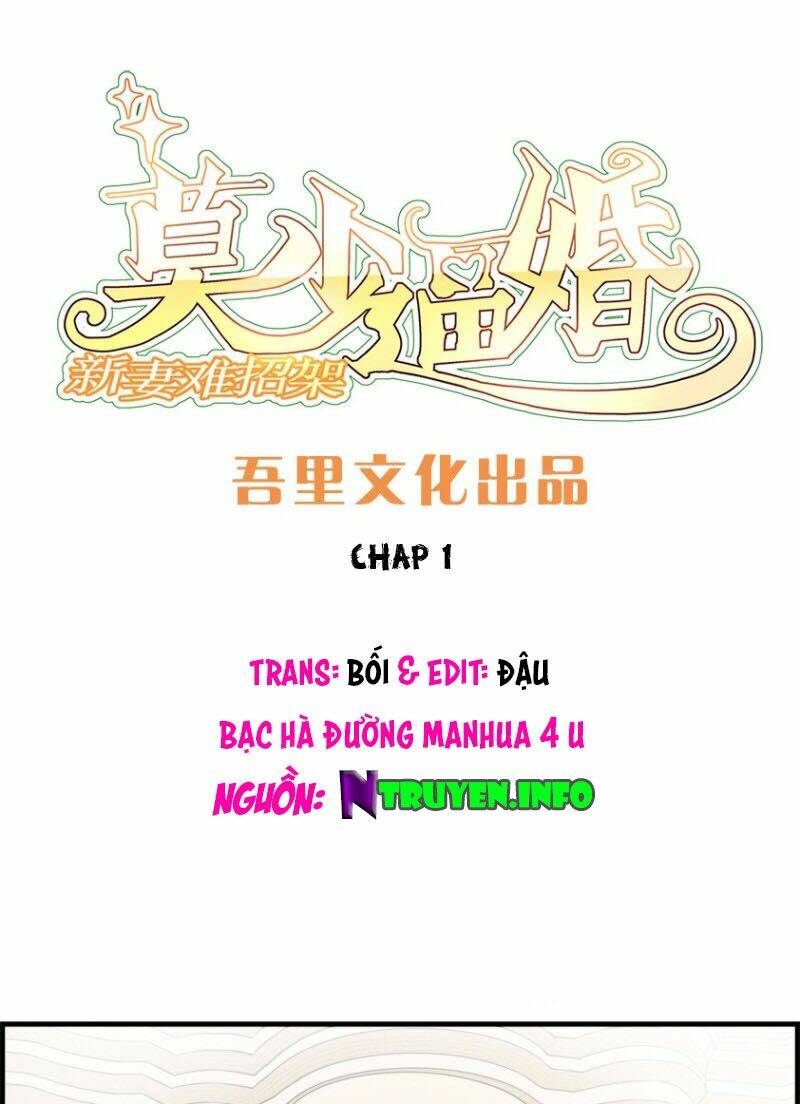 Mạc Thiếu Bức Hôn: Vợ Mới Khó Chống Đỡ: Chapter 1