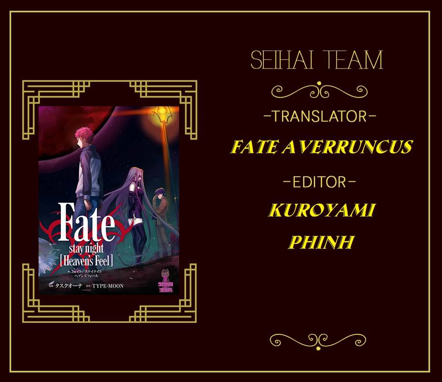 Fate/Stay Night Heaven's Feel: Chapter 70