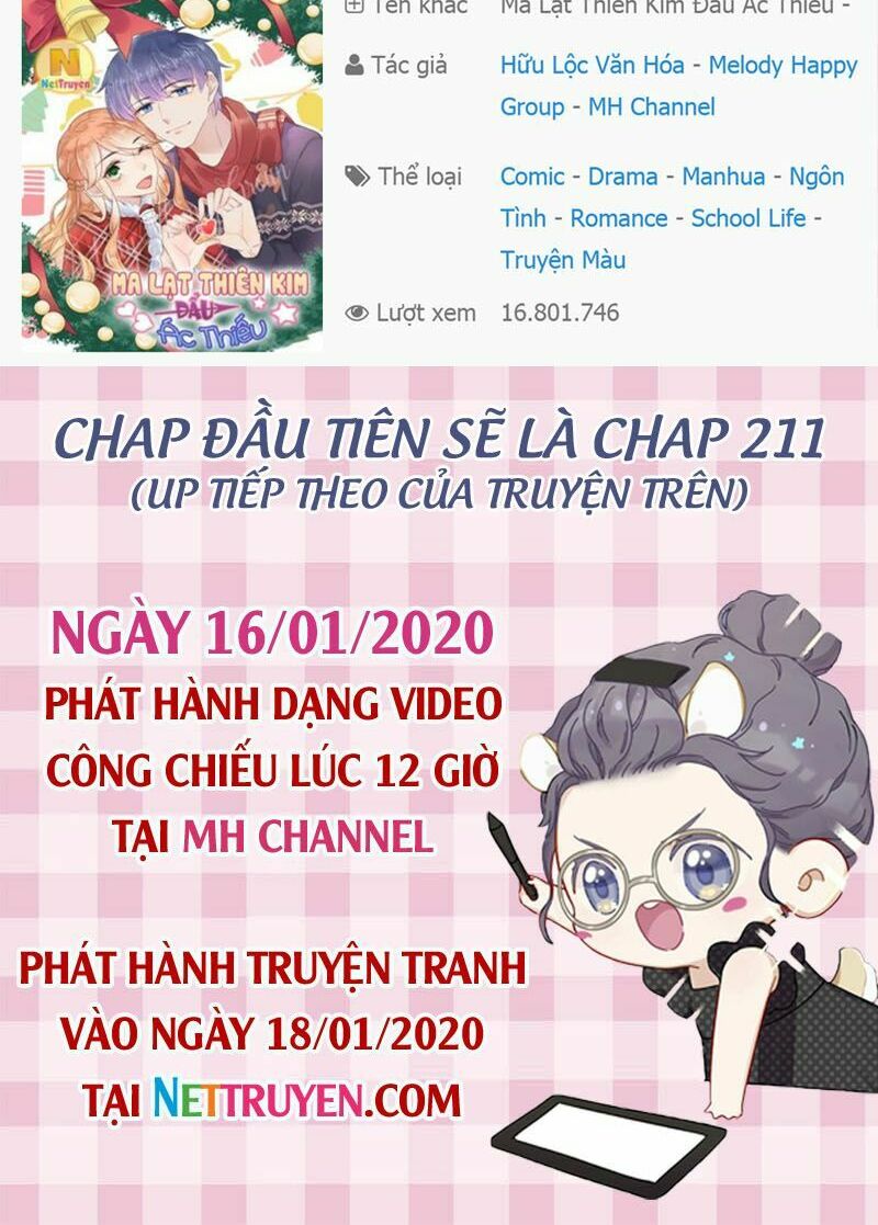 Ma Lạt Thiên Kim Đẩu Ác Thiếu: Chapter 210.5: THÔNG BÁO PHẦN 2