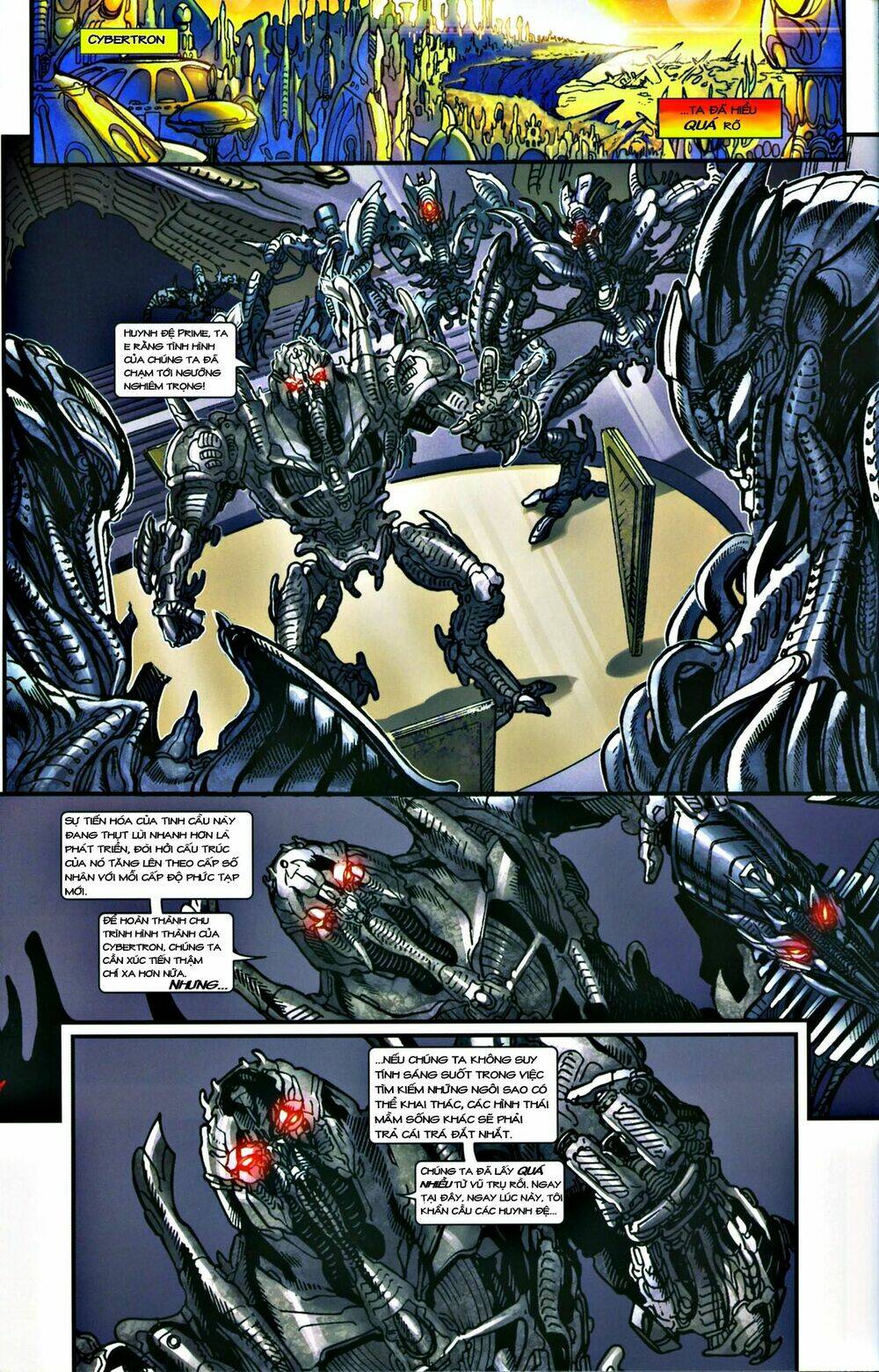 Transformer Film Comic Series: Chapter 1