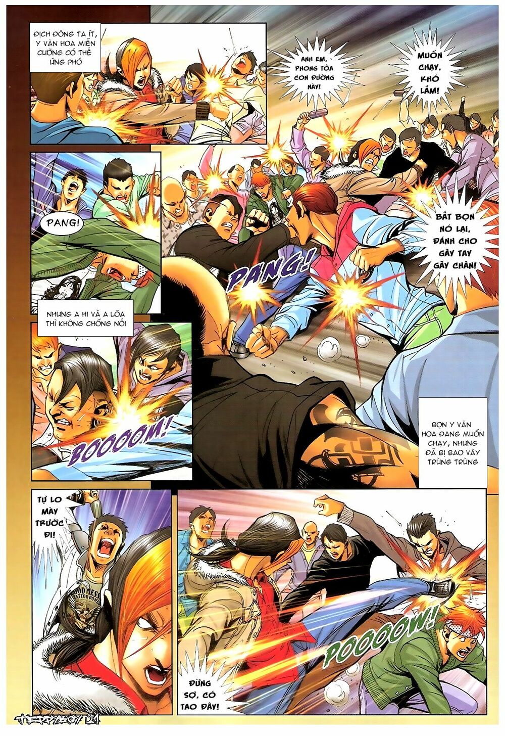 Người Trong Giang Hồ: Chapter 1369: Mê trai gặp Sở Khanh