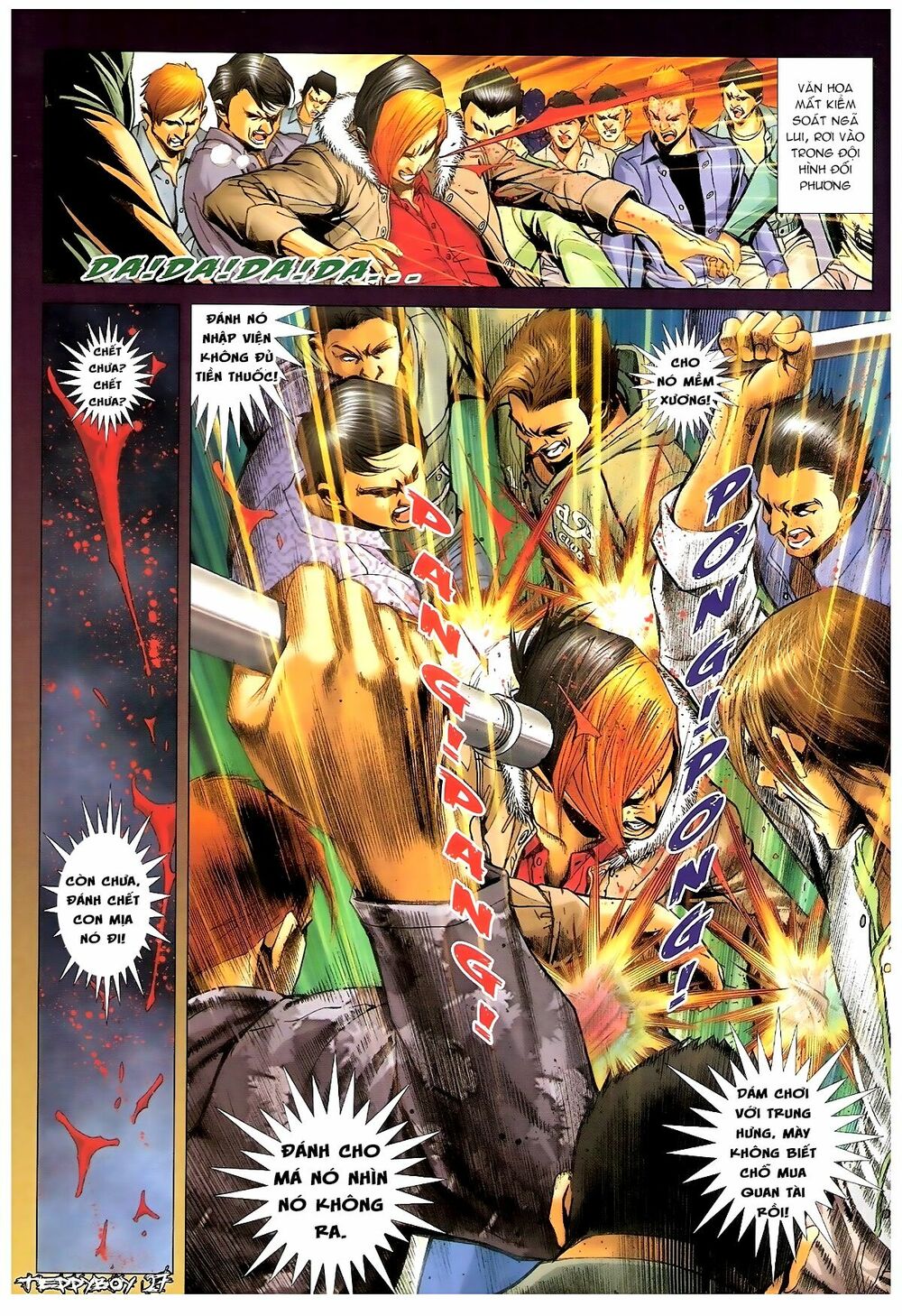 Người Trong Giang Hồ: Chapter 1374: Văn Hoa vs Thế Hiển