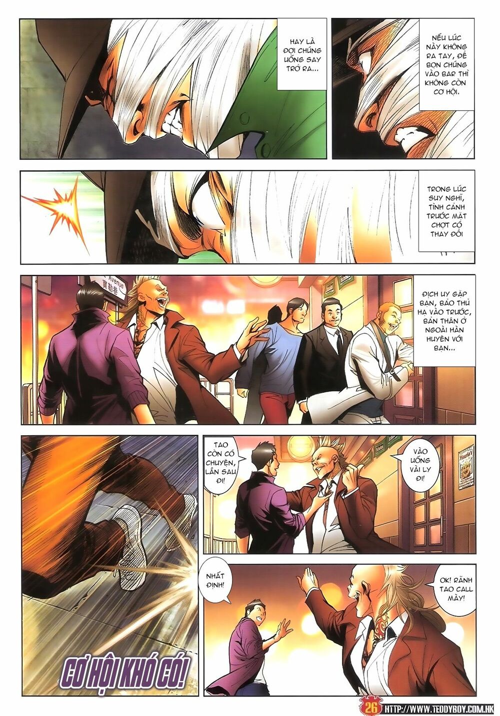 Người Trong Giang Hồ: Chapter 1597: Máu Nhuộm Quyền Đầu Bar