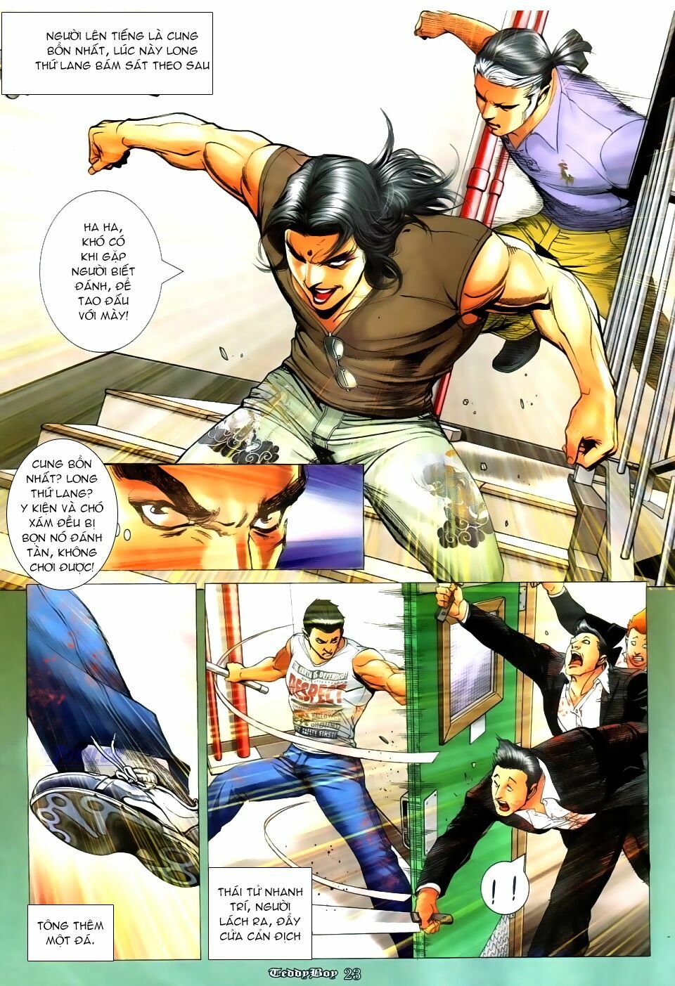 Người Trong Giang Hồ: Chapter 1110: Tử chiến