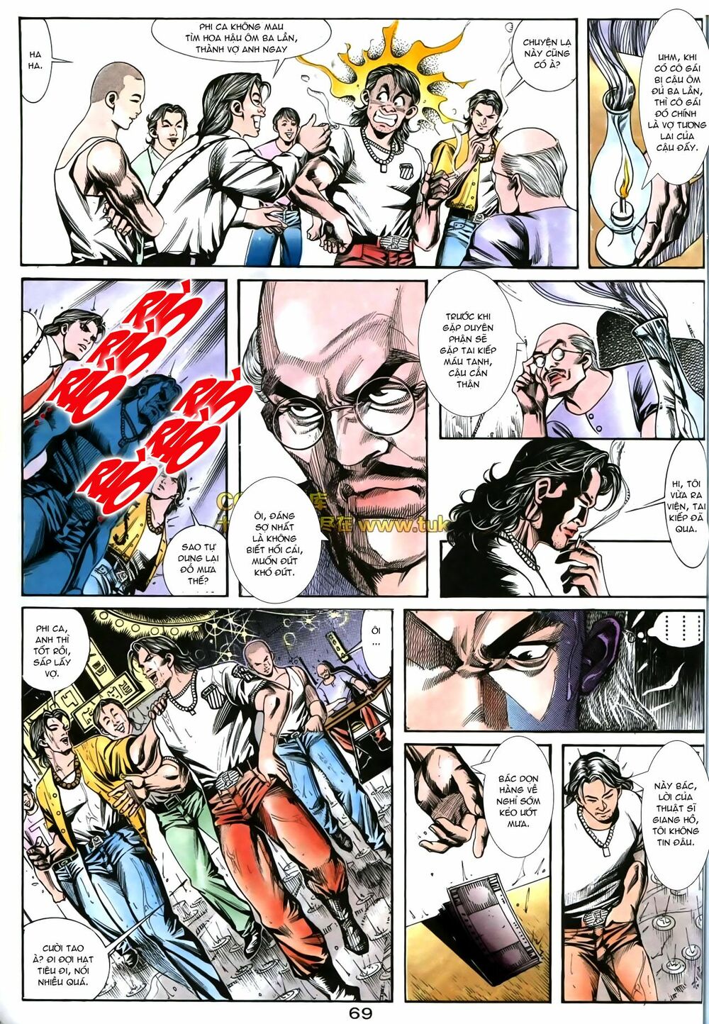 Người Trong Giang Hồ: Chapter 172: Máu nhuộm chinh bào