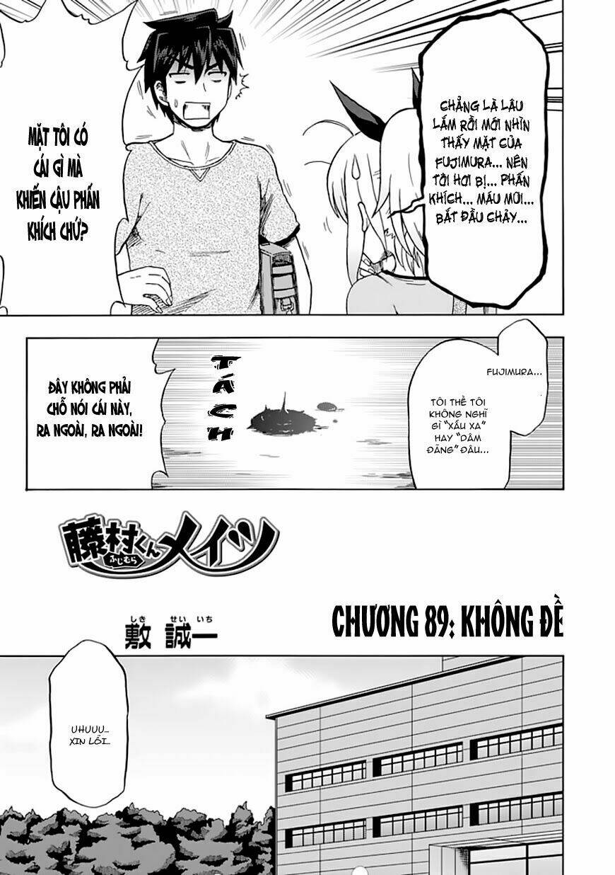 Fujimura-Kun Meitsu: Chapter 89