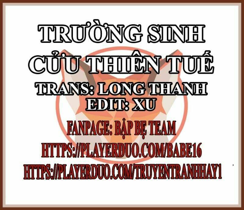 Trường Sinh Cửu Thiên Tuế: Chapter 4