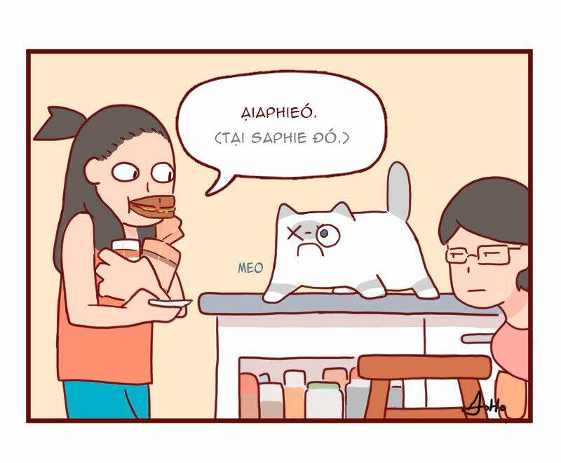 Saphie: Chú mèo một mắt: Chapter 21