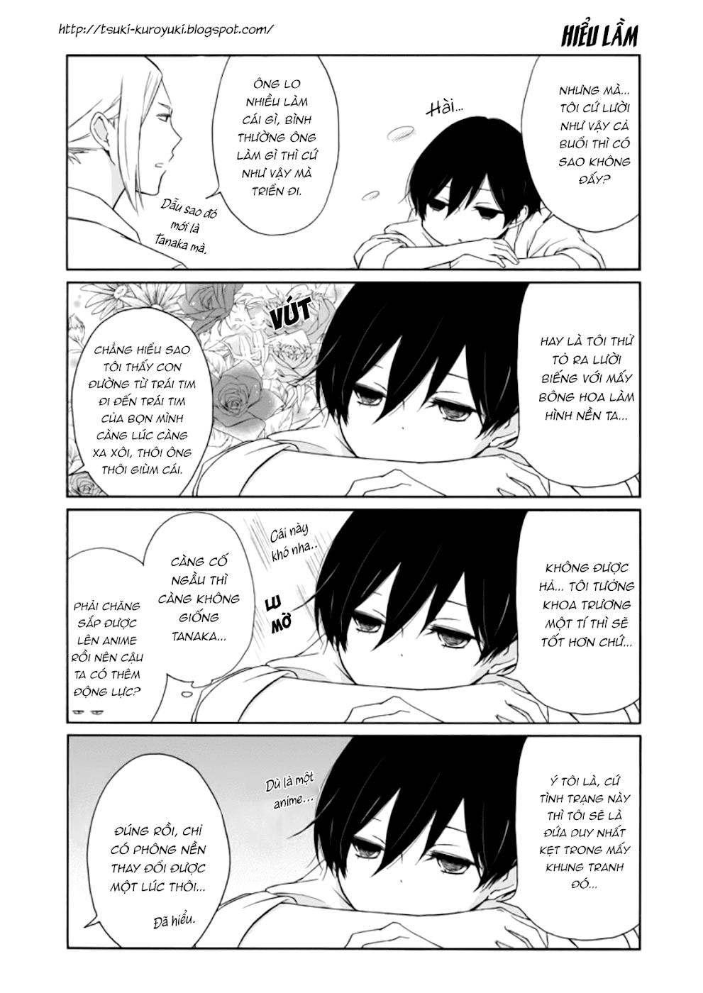 Tanaka-Kun Wa Itsumo Kedaruge: Chapter 15.5